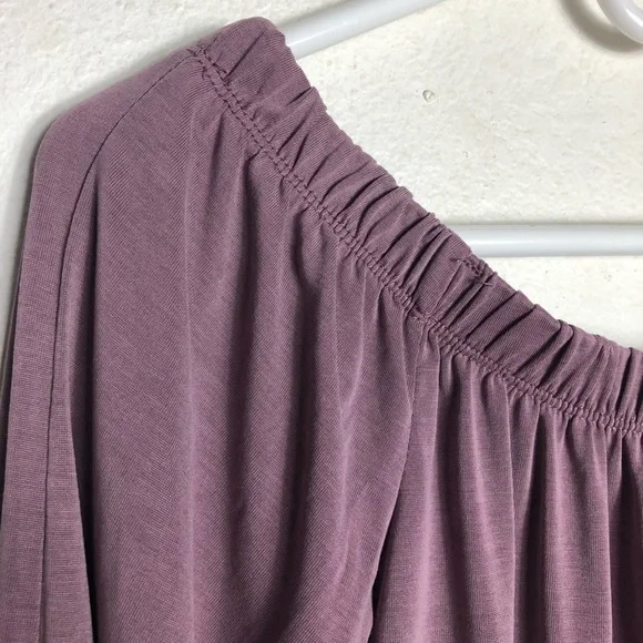 Active USA Off The Shoulder Dress Purple Size S - Picture 3 of 5
